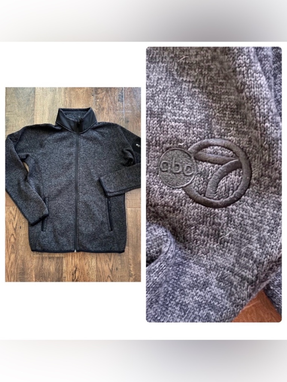 FOSSA Apparel zipper unisex sweatshirt, ABC CHANNEL 7, swag, size M